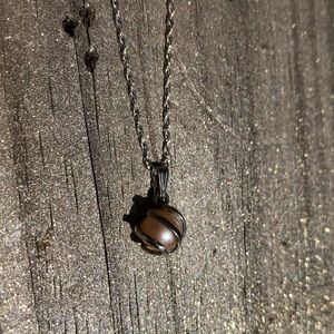 Vantel Pearl Twister Necklace